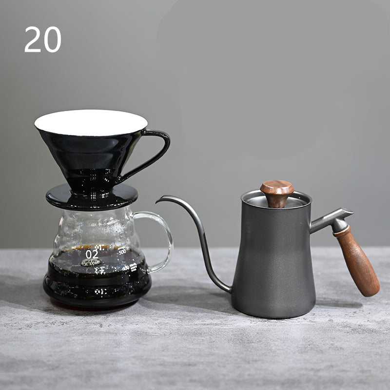 Hand coffee maker set