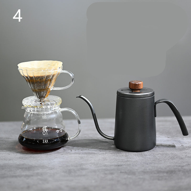 Hand coffee maker set