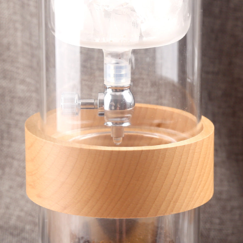 Hand Blown Ice Drip Coffee Pot