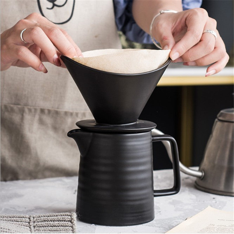 Handcrafted Ceramic Funnel V60 Cup Pour Over Drip