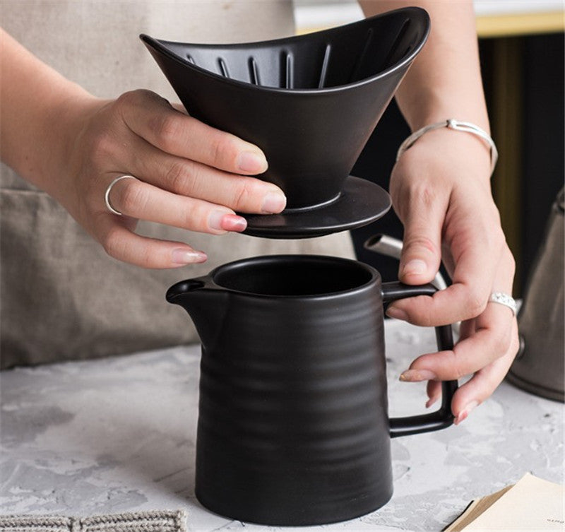 Handcrafted Ceramic Funnel V60 Cup Pour Over Drip