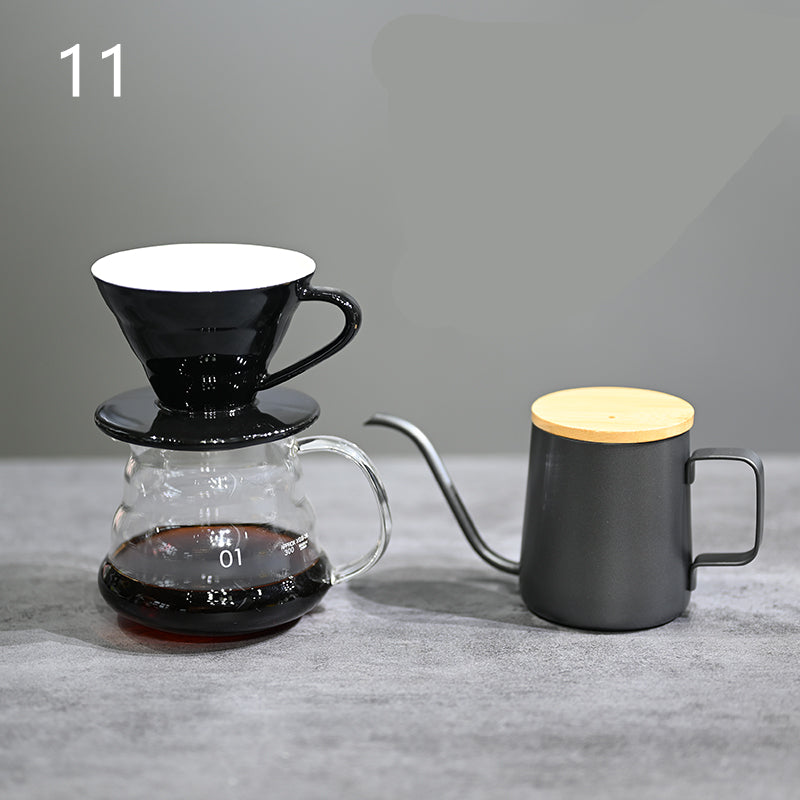 Hand coffee maker set