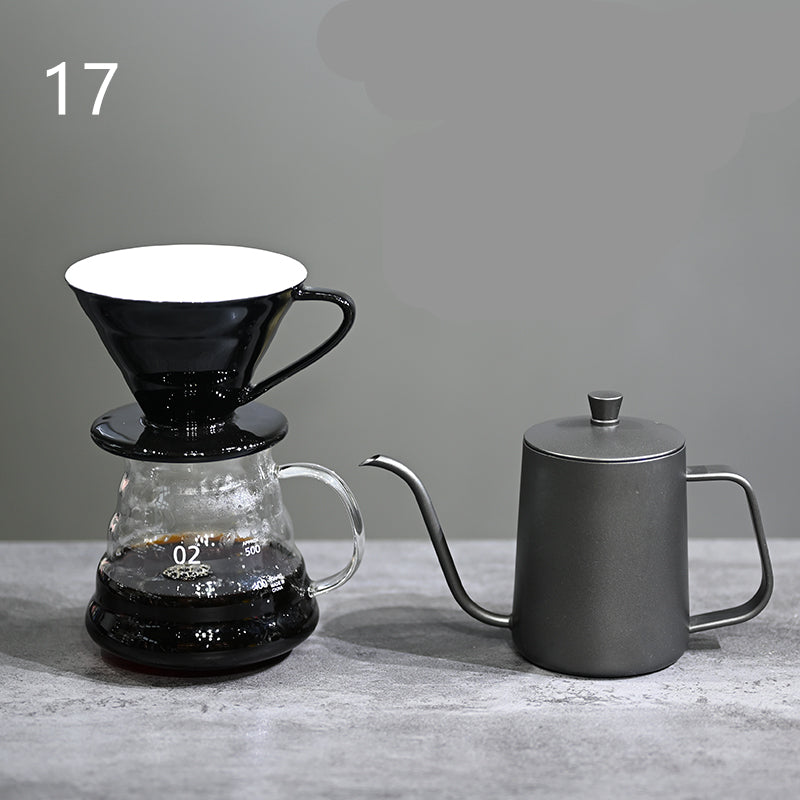 Hand coffee maker set