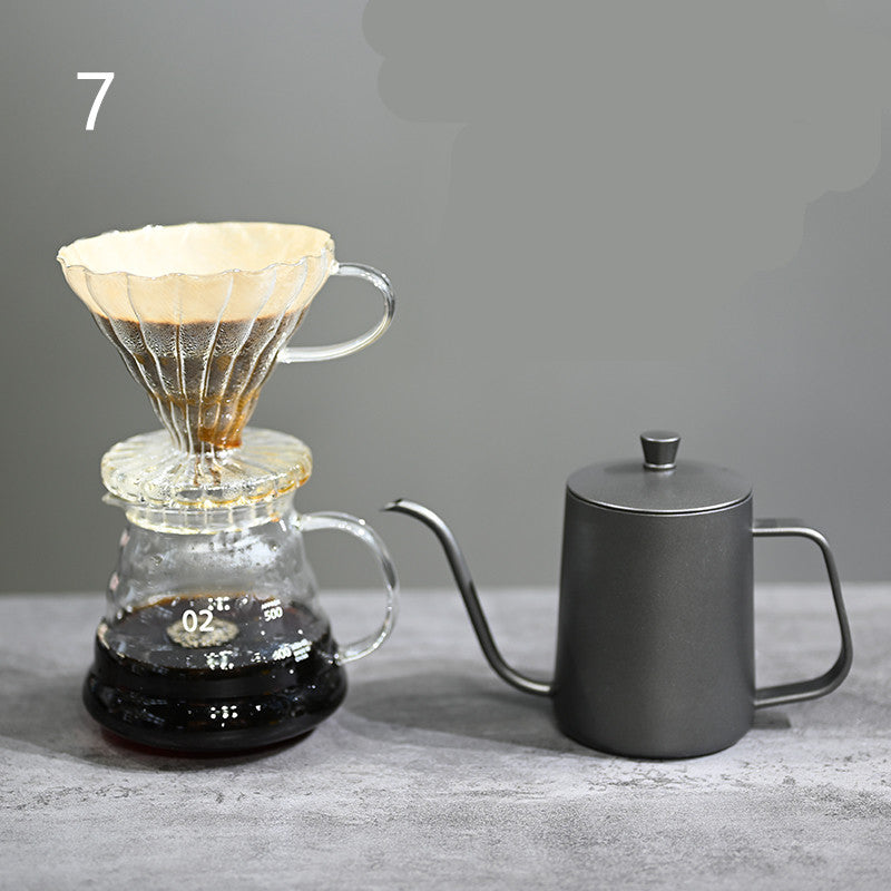 Hand coffee maker set