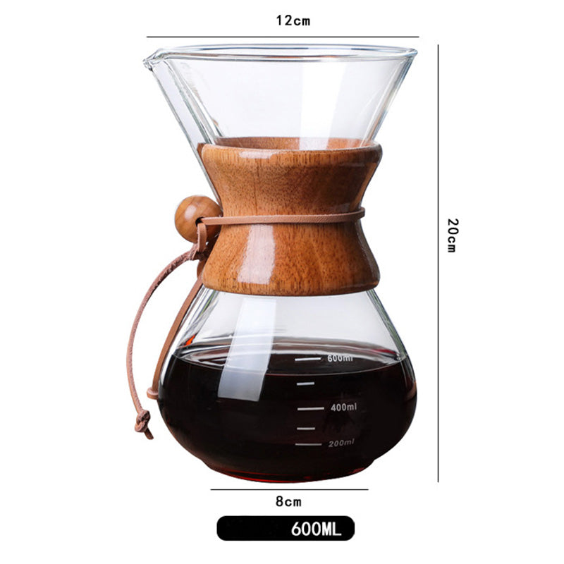 Glass Filter-Free Drip Coffee Maker