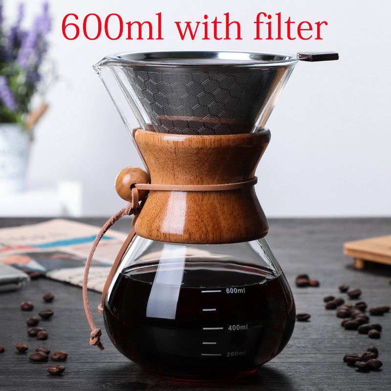 Glass Filter-Free Drip Coffee Maker