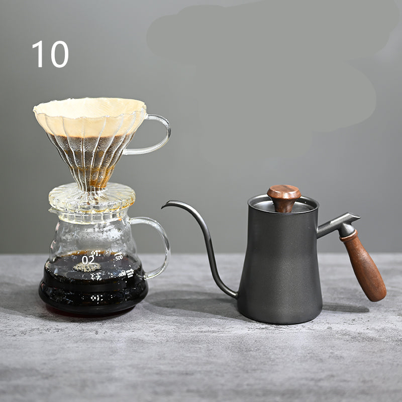 Hand coffee maker set