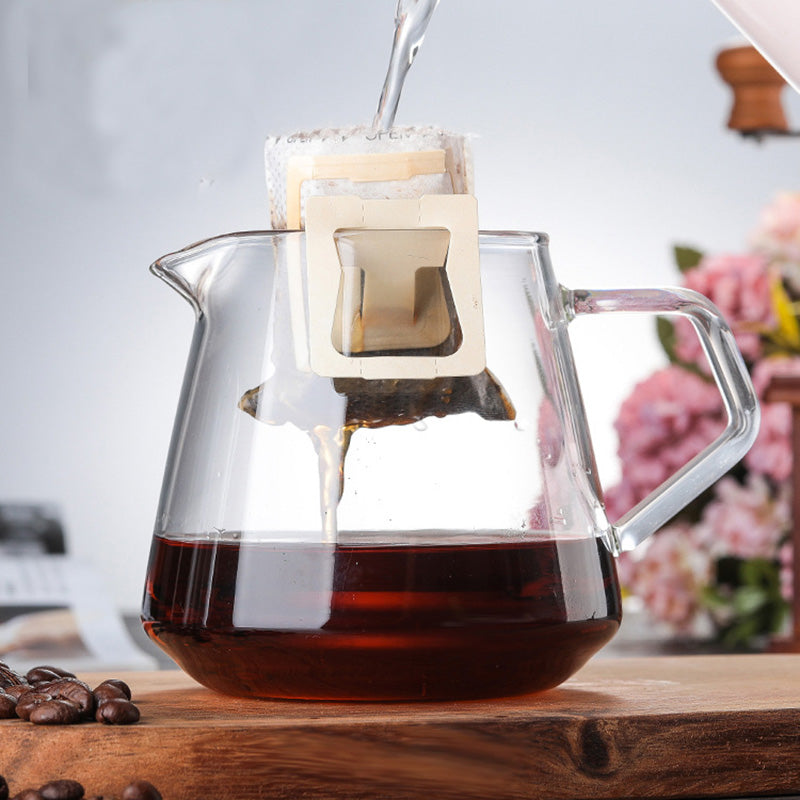 Household Hand-Made Glass Coffee Sharing Pot