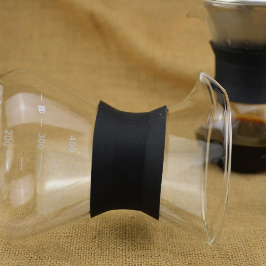 Coffee drip filter pot pour over coffee maker one-piece