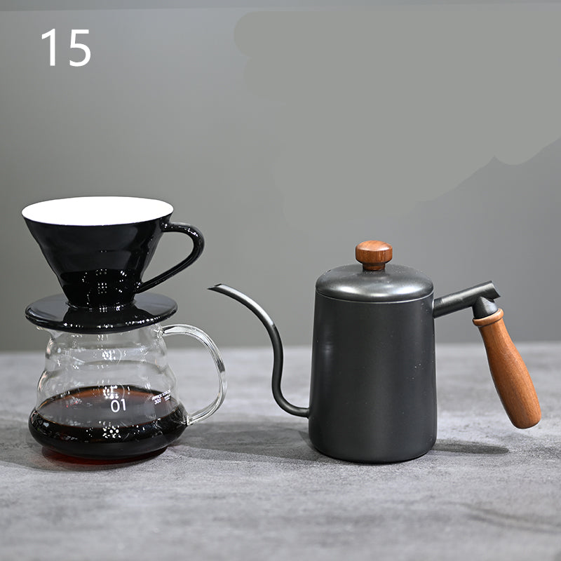 Hand coffee maker set