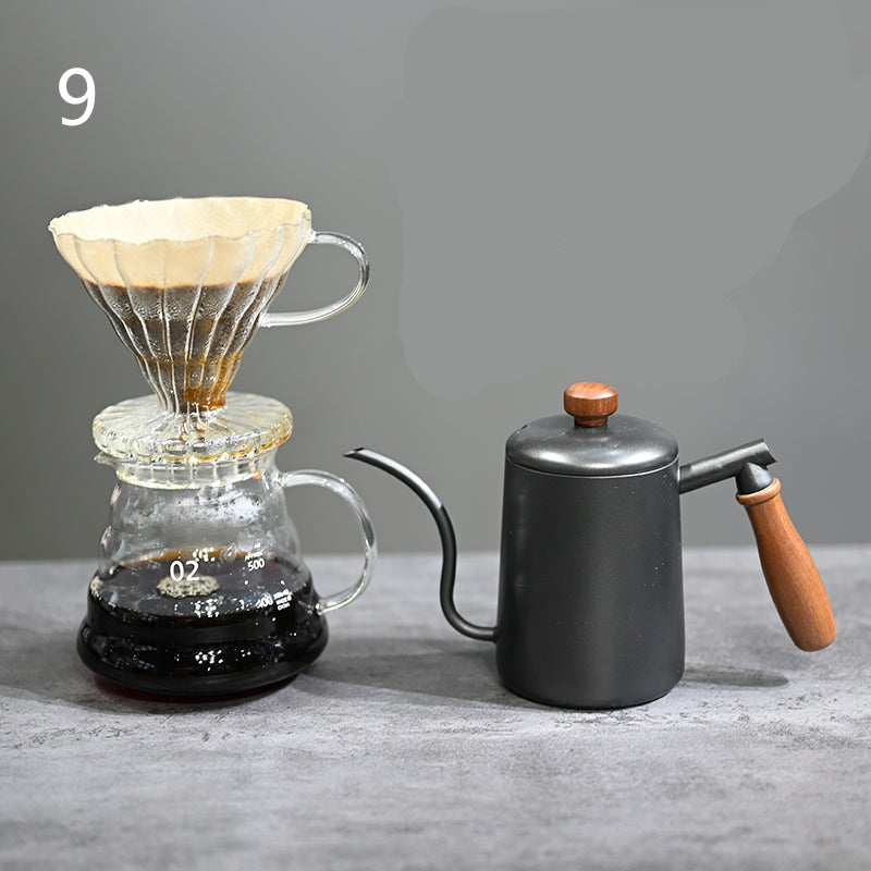 Hand coffee maker set