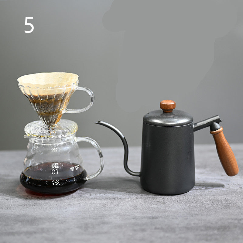 Hand coffee maker set