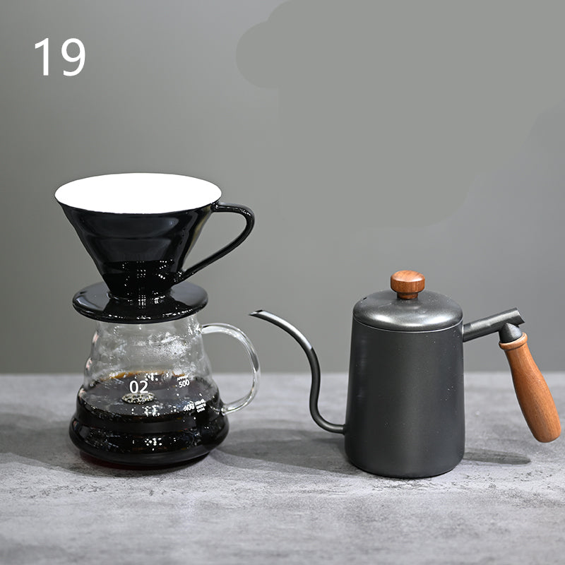 Hand coffee maker set