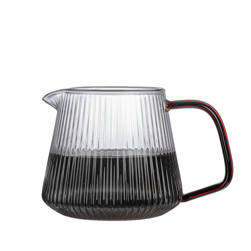 Hand Brew Coffee Glass Pot Sharing Pour Over