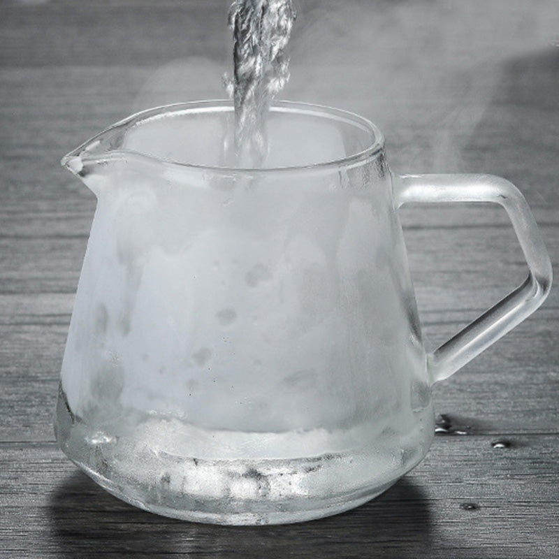 Household Hand-Made Glass Coffee Sharing Pot