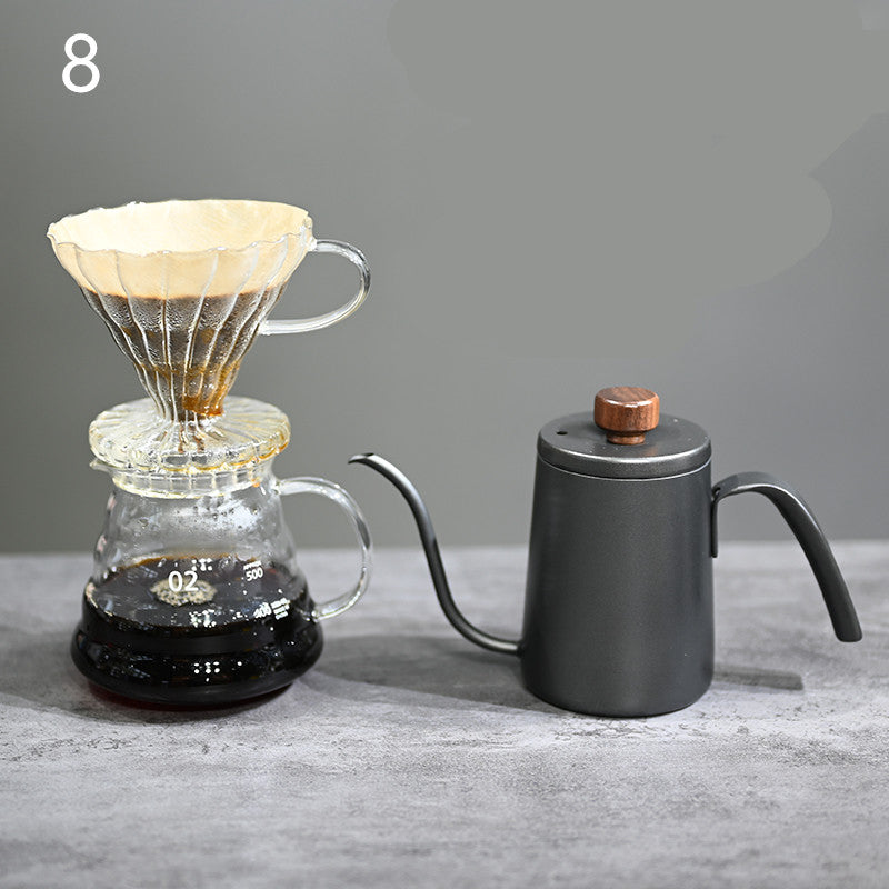 Hand coffee maker set