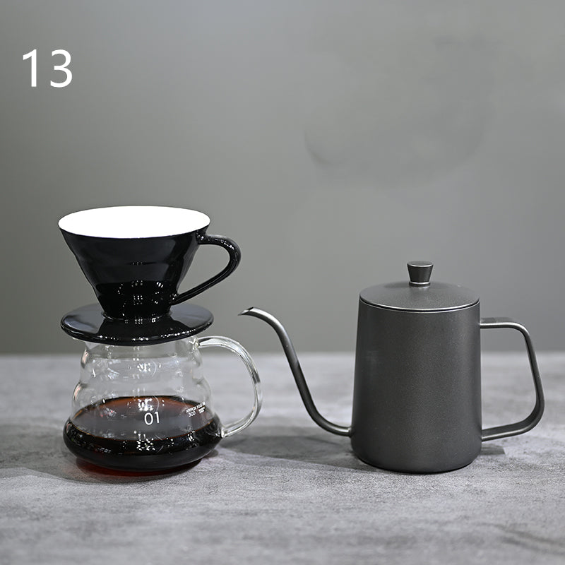 Hand coffee maker set