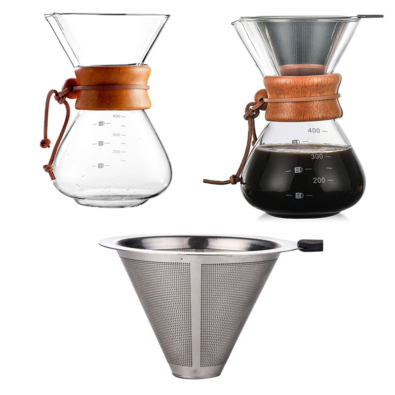 Glass Filter-Free Drip Coffee Maker