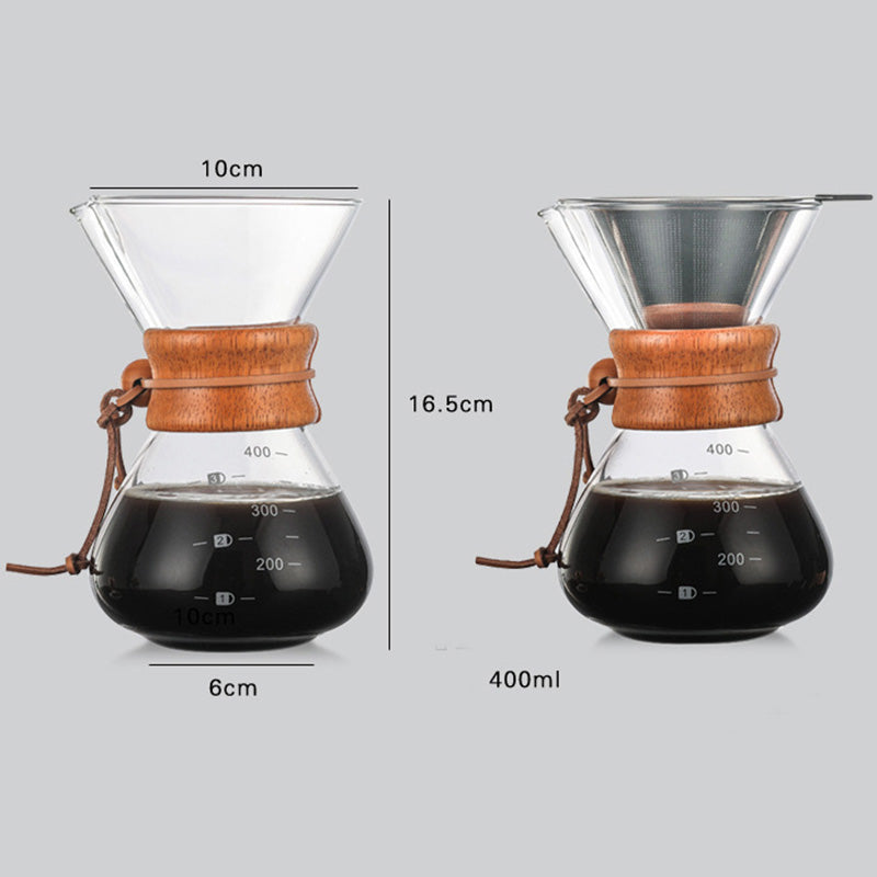 Glass Filter-Free Drip Coffee Maker