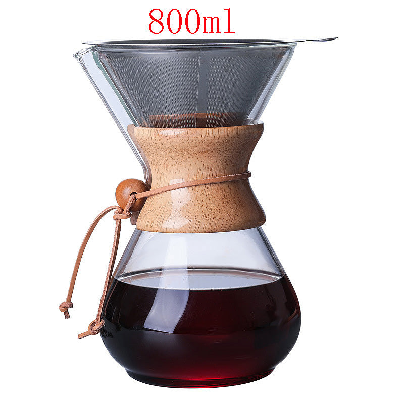 Glass Filter-Free Drip Coffee Maker