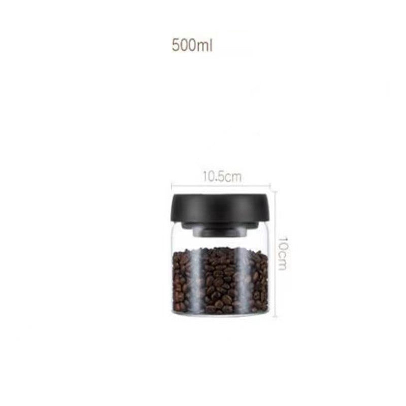 Home Kitchen Jar Coffee Bean Vacuum Crisper