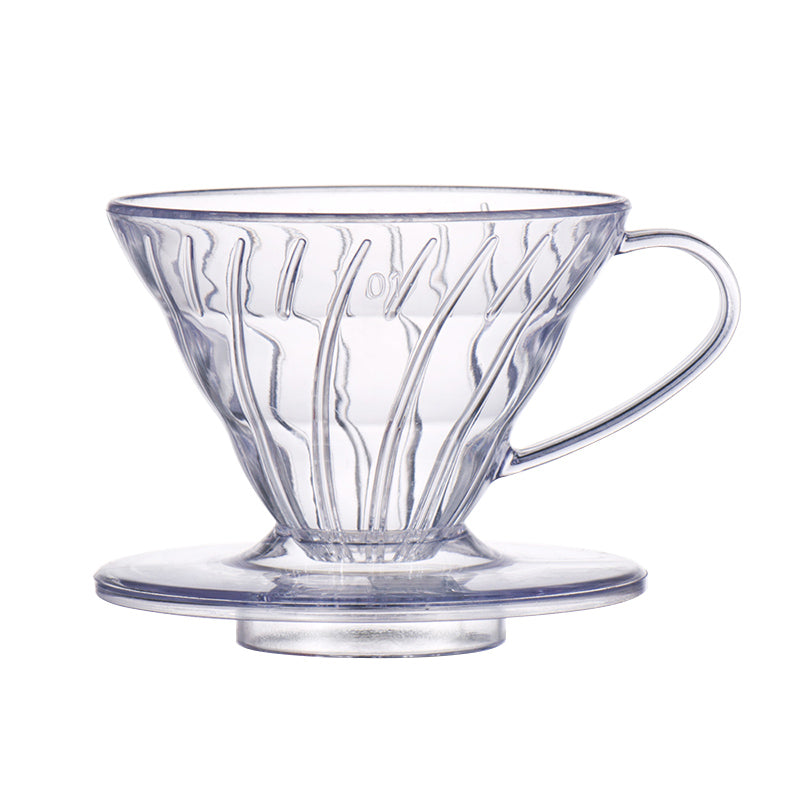 V60 Coffee Filter Cup Cone Shaped Spiral Diversion